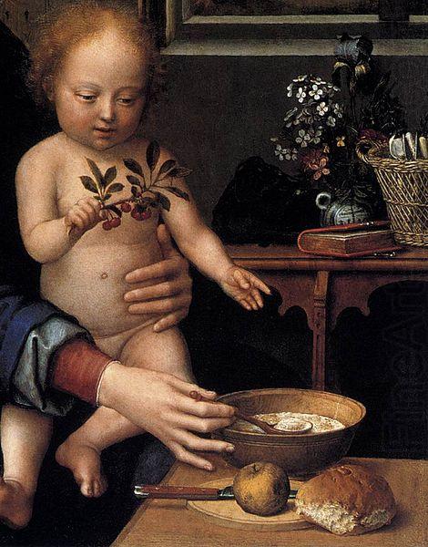 Gerard David Virgin and Child with the Milk Soup china oil painting image